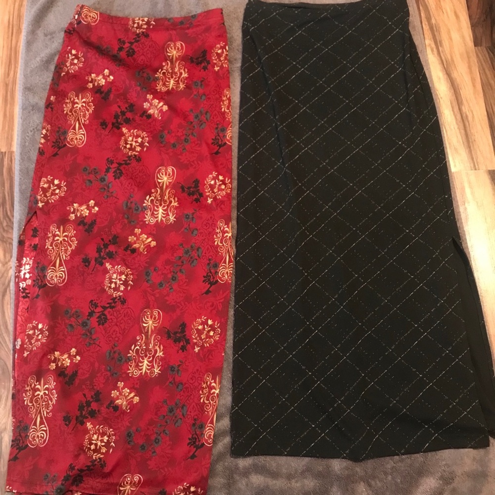 2 long skirts